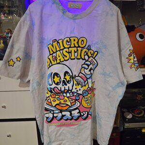COOL SHIRTZ MICROPLASTICS GRAPHIC TIE DYE TEE US L
